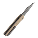 Kansept Nettle T1103A5 – 3.28" 154CM Tanto Front Flipper with Light Sand G10 & Liner Lock