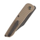 Kansept Nettle T1103A5 – 3.28" 154CM Tanto Front Flipper with Light Sand G10 & Liner Lock