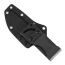 Kansept Niko G004A9 – 3.54" D2 Clip Point Fixed Blade Knife with Twill Carbon Fiber Handle & Kydex Sheath