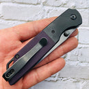 Back view of Kansept Warrior T1005S6 showing handle and pocket clip