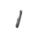 KB Coeus Outdoor Folding Knife 3.11" M390 Spear Point Blade Flame Titanium Handle KB286D