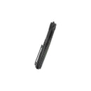 KB Stroller Folding Knife 3.35" CPM 20CV Regular DLC Clip Point Blade Titanium & CF Inlay Handle KB384D