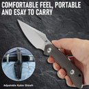Kansept Fenrir KG3034A2 Stonewashed finish detail