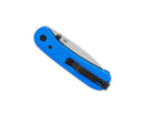 Knafs Lander 1 KNAFS-00065 – 2.75" D2 Drop Point Pocket Knife with Blue G10 Handles