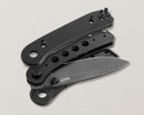 Knafs Lander 1 KNAFS-00065 – 2.75" D2 Drop Point Pocket Knife with Blue G10 Handles