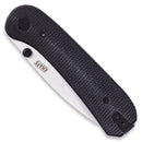 Knafs Lander 1 KNAFS-00532 – 2.75" 14C28N Drop Point Pocket Knife with Contoured Black Micarta
