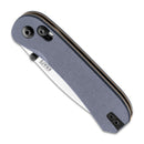 Knafs Lander 3 KNAFS-00275 – 2.75" S35VN Drop Point Pocket Knife with Horizon Blue G10 & Clutch Lock