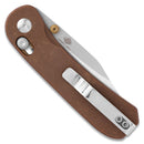 Knafs Lander 3 Clip Point KNAFS-00392 – S35VN Pocket Knife