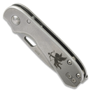 Knafs Lander 5 KNAFS-00396 2.13" 8Cr14MoV Valentine's Engraved Gray Stonewash