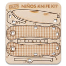 Knafs Niños Knife Kit KNAFS-00329 – Wood Toy Knife DIY Kit Made in USA
