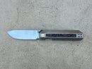 Knife Standards RR3 'Supernova' – Vanax SuperClean Liner Lock EDC Knife with Fat Carbon & Titanium Handles