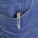 Kubey Belus KUB342A EDC Folding Knife – Black G10, 3.39″ D2 Blade