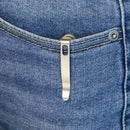 Kubey Creon Small Pocket Knife 2.87" AUS-10 Beadblasted Blade Tan G10 Handle Button Lock KU336K