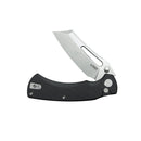 Kubey Dheo EDC Folding Knife Black G10 Handle 3.15" Beadblast 14C28N KU378A