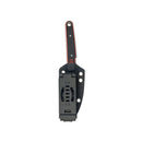 Kubey JL Kwaiken Fixie Fixed Blade Knife Red Black G10 Handle 3.11" Beadblast 14C28N KU355A