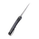 Kubey Merced KUB345A Linerlock Folding Knife – Black G10, D2 Blade