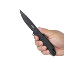 Kubey Mizo KUB312B Linerlock Folding Knife – Black G10, D2 Blade