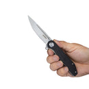 Kubey Mizo KUB312A Linerlock Folding Knife – Black G10, D2 Blade
