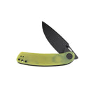 Kubey Momentum KUB344F Linerlock Folding Knife – Yellow G10, D2 Blade