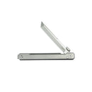 Kubey Prism Button Lock Titanium Folding Knife – 3.5″ 14C28N Tanto