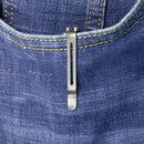 Kubey Prism Button Lock Titanium Folding Knife – 3.5″ 14C28N Tanto