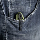 Kubey Royal KUB321F Folding Knife – Black/OD Green G10, 2.99″ D2 Blade