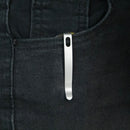 Kubey Tityus Liner Lock Flipper Folding Knife Ultem Handle 3.39" Beadblast 14C28N Blade KU322R