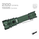 Acebeam L16 2.0 Tactical Flashlight – 2100 Lumen, 670m Throw, USB-C Rechargeable