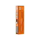 Lumintop MoonBox 3.0 Orange EDC Flashlight – 1200 Lumens, RGB & UV, Dual Lasers, USB‑C Rechargeable