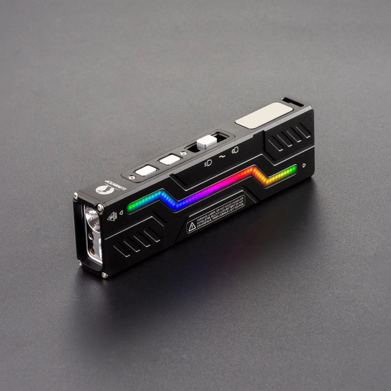 Lumintop MoonBox 3.0 EDC Flashlight – 1200 Lumens, RGB & UV, Dual Lasers, USB‑C Rechargeable