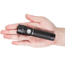Lumintop W1 Multi-Light Rechargeable Flashlight – Black | 650m Range, White & Red Light, 21700 Battery