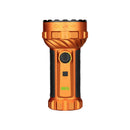 Olight Marauder 3 Orange front view – 25,000 lumen rechargeable searchlight with smart display