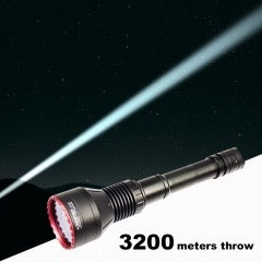 MAXTOCH L2KD LEP Spotlight – 3200m Throw, 650 Lumens