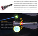 MAXTOCH LA60 Rotary Focusing LEP Flashlight – 2800m Throw, Zoomable Beam