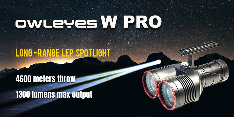 MAXTOCH OWLEYES W PRO V2 Long Range LEP Spotlight – 4600m Throw