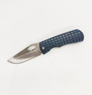 McNees Knives Dixon 3.75 inch MagnaCut blue satin blade