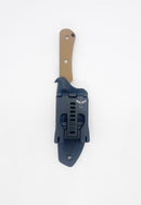 McNees Knives FX Ridge Runner SW-A – 3.7" MagnaCut Fixed Blade with Coyote G10 Handle