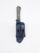 McNees Knives FX Ridge Runner SW-A – 3.7" MagnaCut Fixed Blade with OD Green G10 Handle