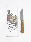 McNees Knives FX Ridge Runner SW-A – 3.7" MagnaCut Fixed Blade with Coyote G10 Handle
