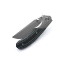 Miguron Centurion II Folding Knife Green Carbon Fiber 3.5" Sandblasted M390 Blade MGR-609GNII