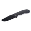 Miguron Centurion Folding Knife 3.5" 14C28N Black PVD Blade Black G10 Handle MGR-812BK