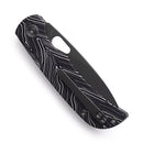 Miguron Moyarl Folding Knife 3.25" PVD 14C28N Blade Black Damascus G10 Handle MGR-806DBK