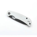 Miguron Moyarl Folding Knife 3.25" Black PVD 14C28N Blade White G10 Handle MGR-806WH