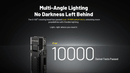 Nitecore EDC09 – 1600 Lumen Rechargeable Swivel Head Flat Flashlight