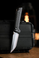 North Mountain Blade 2418-CF-5 3 5 inch copper clad blade carbon fiber handle