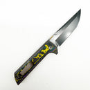 North Mountain Blade 2406-Venom-DLC venom carbon fiber handle uv reactive