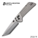North Mountain Blade 2532-TI CHOP – SLD-Magic Tanto | Titanium Handle | Crossbar Lock | 10-Year Warranty