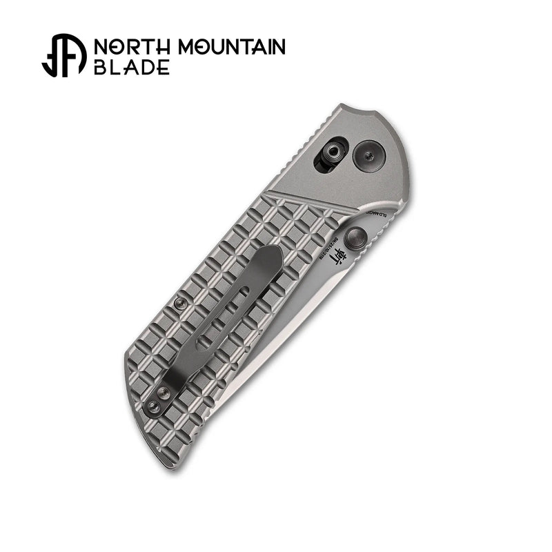 North Mountain 2532-TI CHOP Textured Titanium | SLD-Magic Tanto Knife