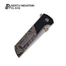 North Mountain Blade 2407-CUCF Chop 2 – 3.5" SLD-Magic Tanto Flipper Folding Knife