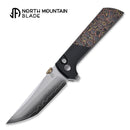 North Mountain Blade 2407-CUCF Chop 2 – 3.5" SLD-Magic Tanto Flipper Folding Knife